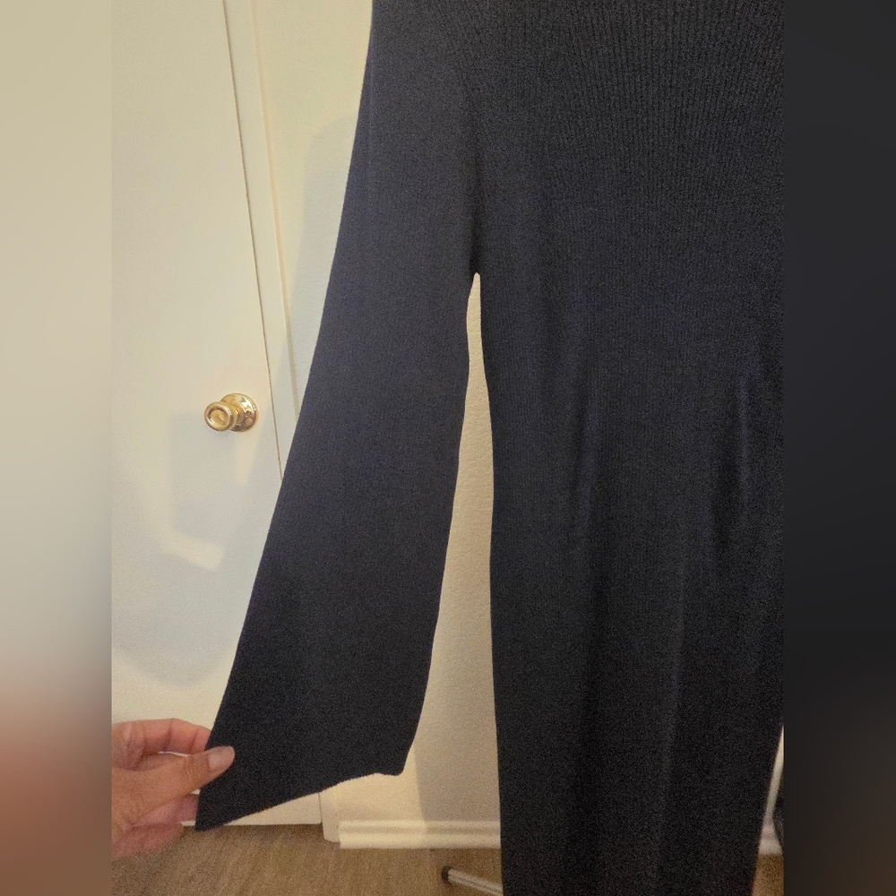 J. Crew Classic Blue Long Sleeve Dress - Picture 4 of 7